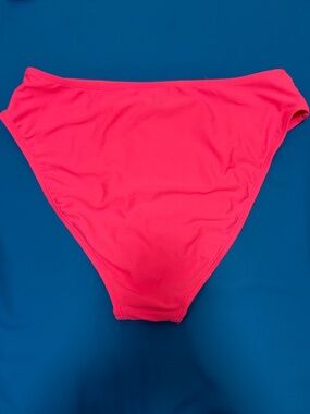 wild fable High-Waist Bikini Bottom in Neon Pink